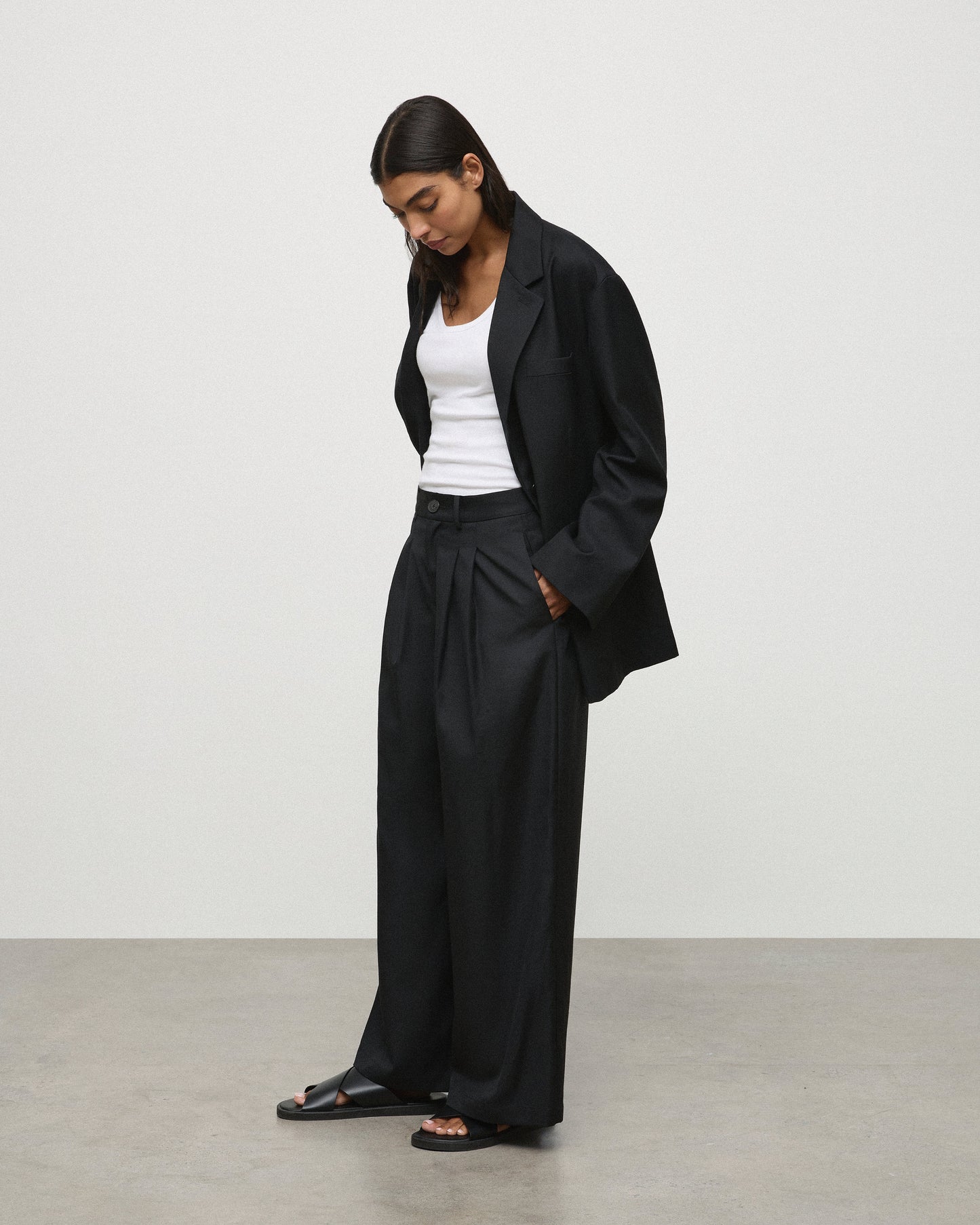 The Emelie Pant  - Black