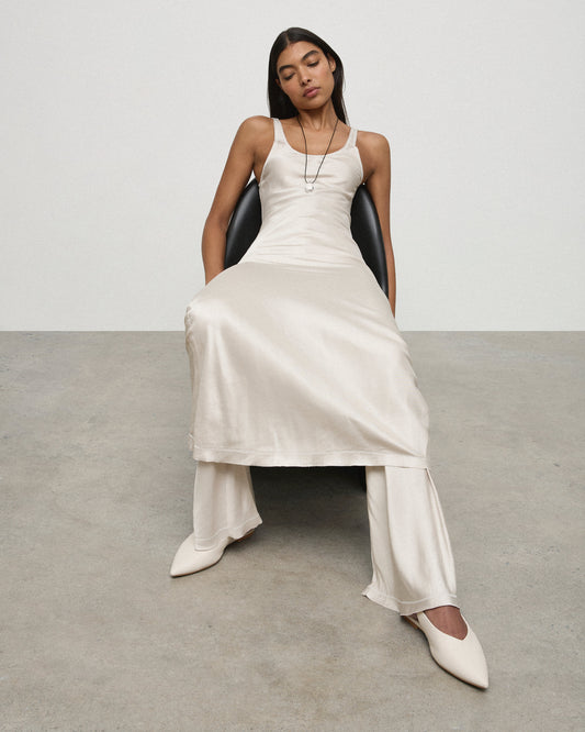The Ella Dress - Nude