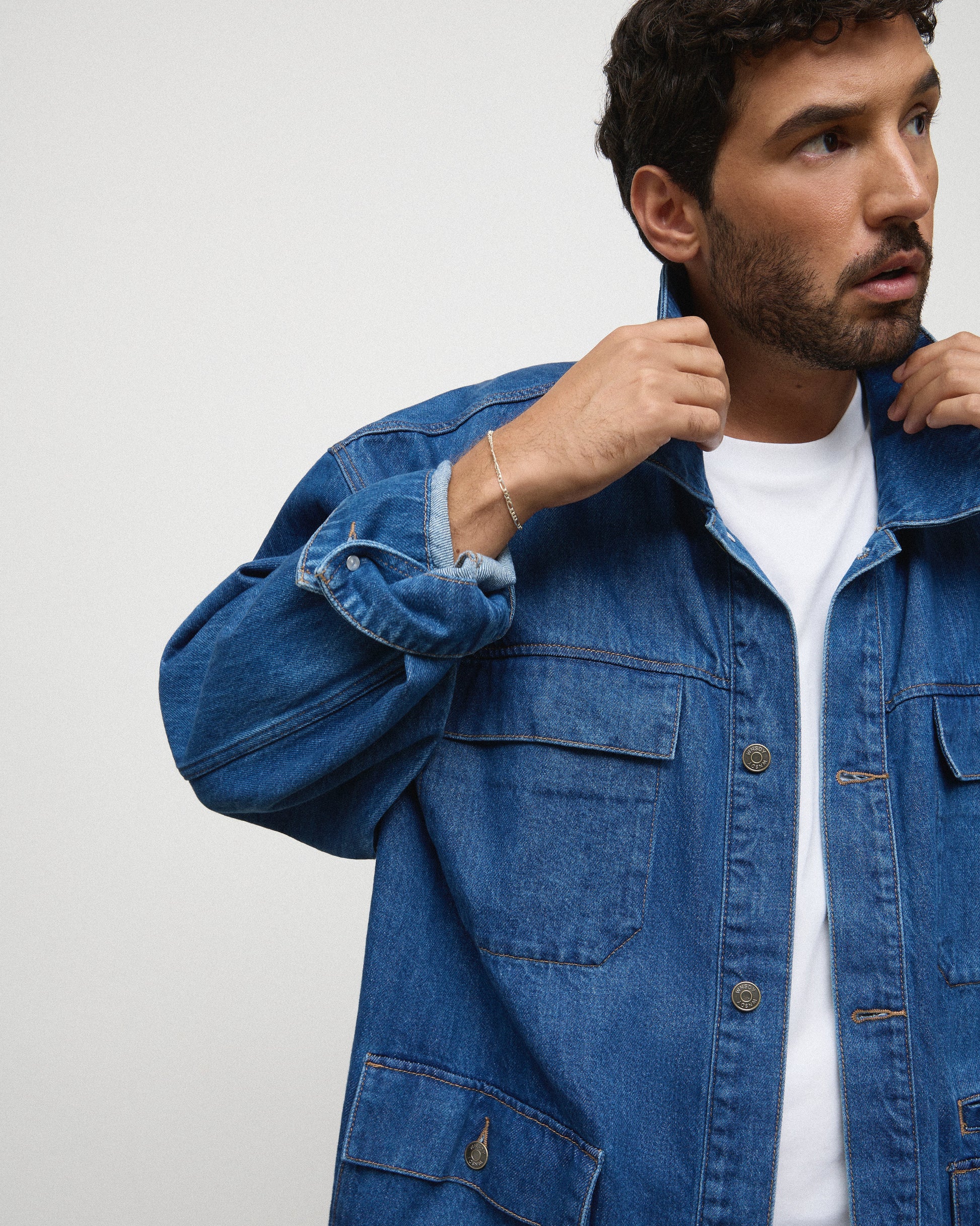 The Brooklyn Jacket - Mid-Blue Men