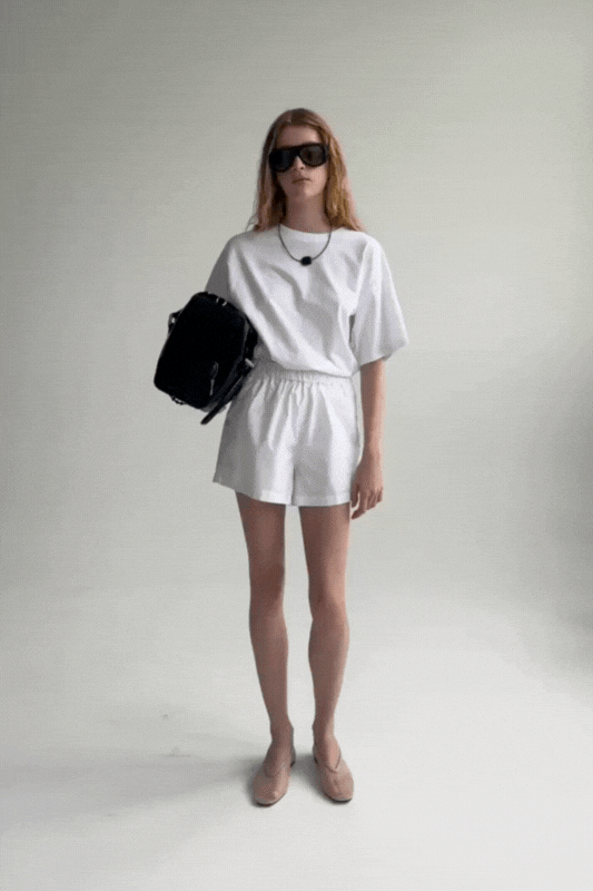 The Lennox Short - White