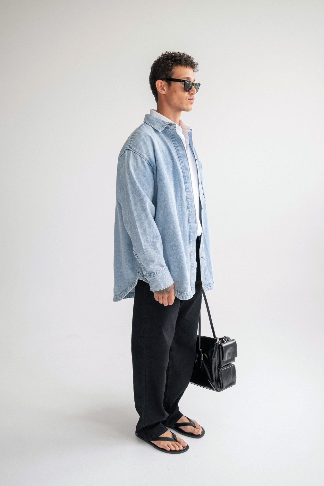 The Ari Overshirt - Light Stone
