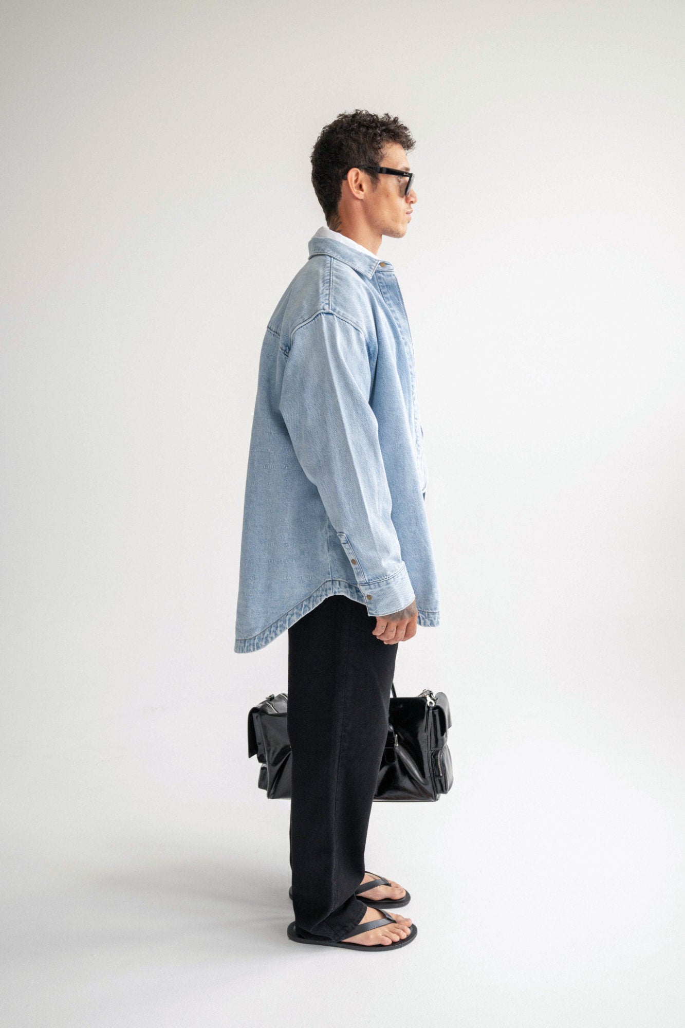 The Ari Overshirt - Light Stone