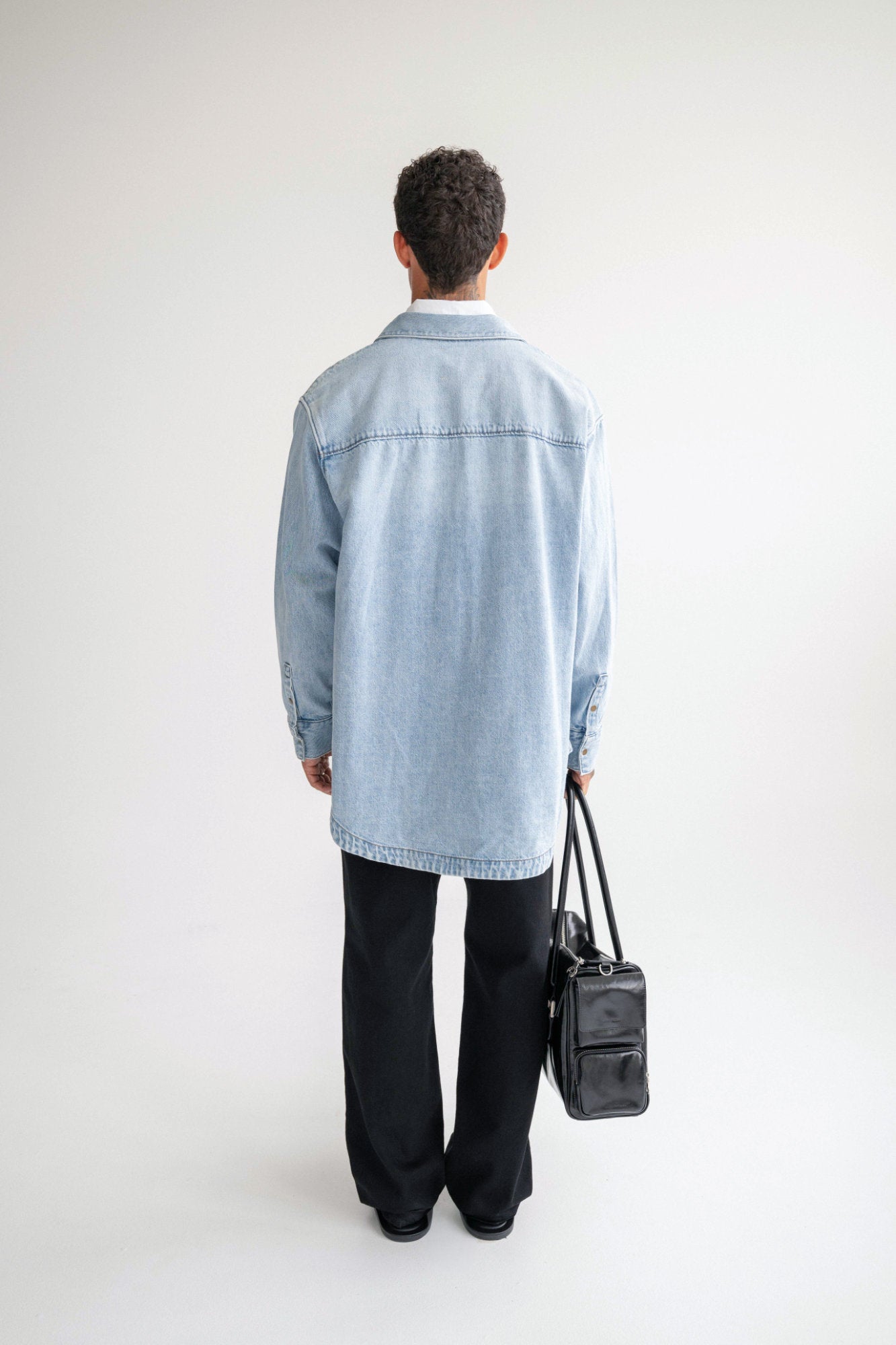 The Ari Overshirt - Light Stone