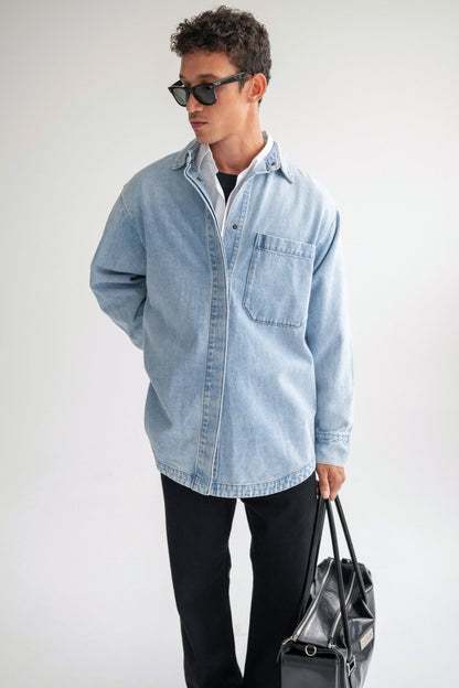 The Ari Shirt - Light stone Men