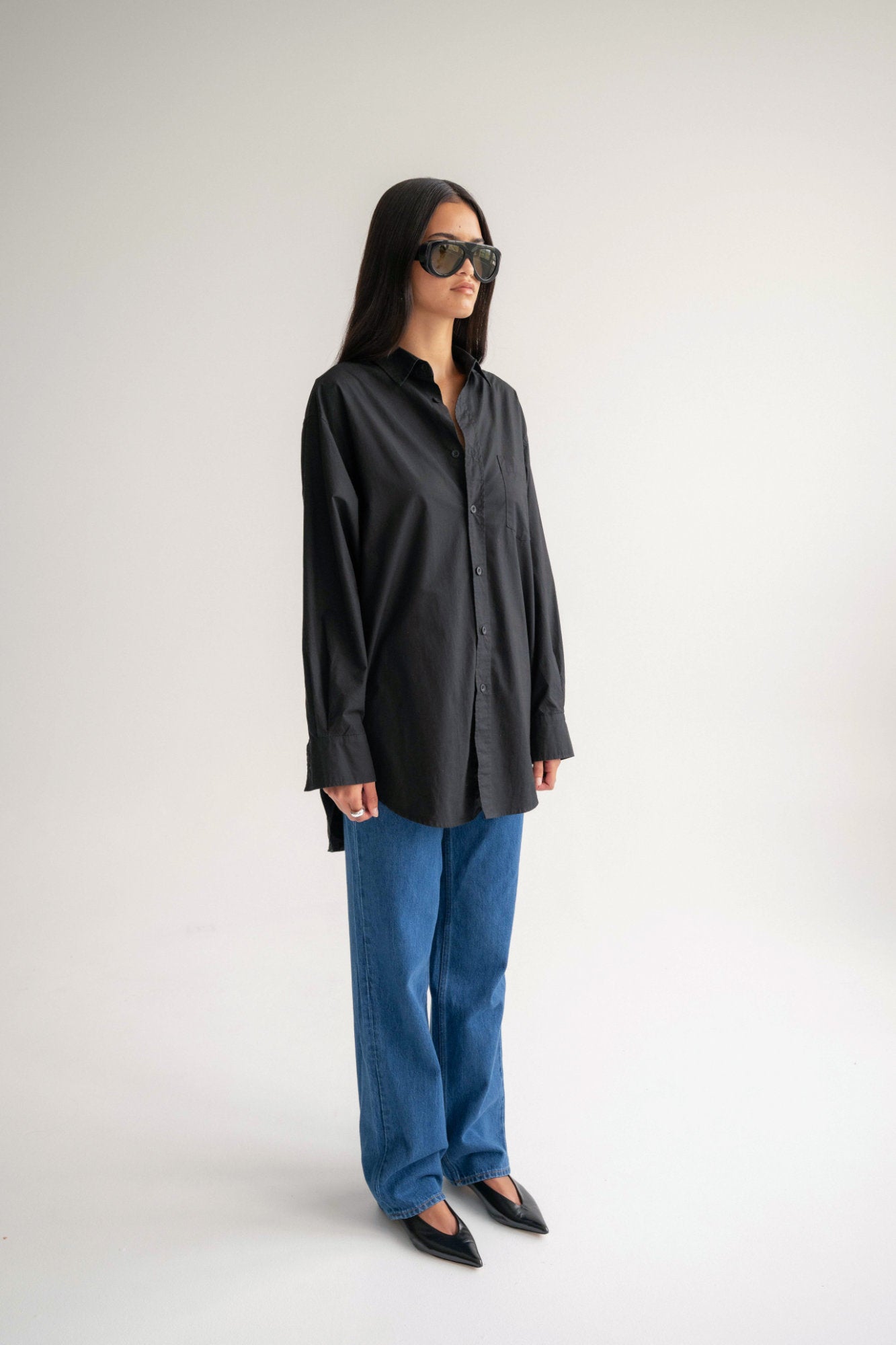 The Jaime Shirt - Black Women