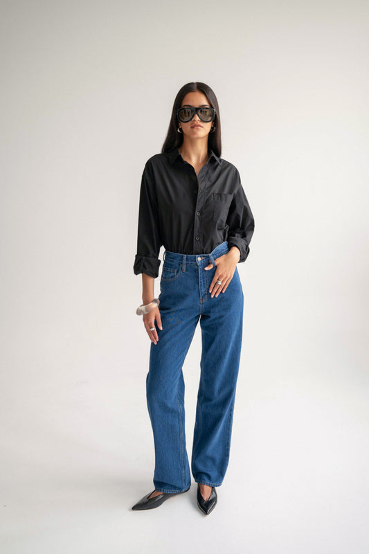 The Meg Jean - Mid-Blue