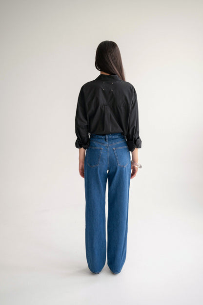 The Meg Jean - Mid-Blue