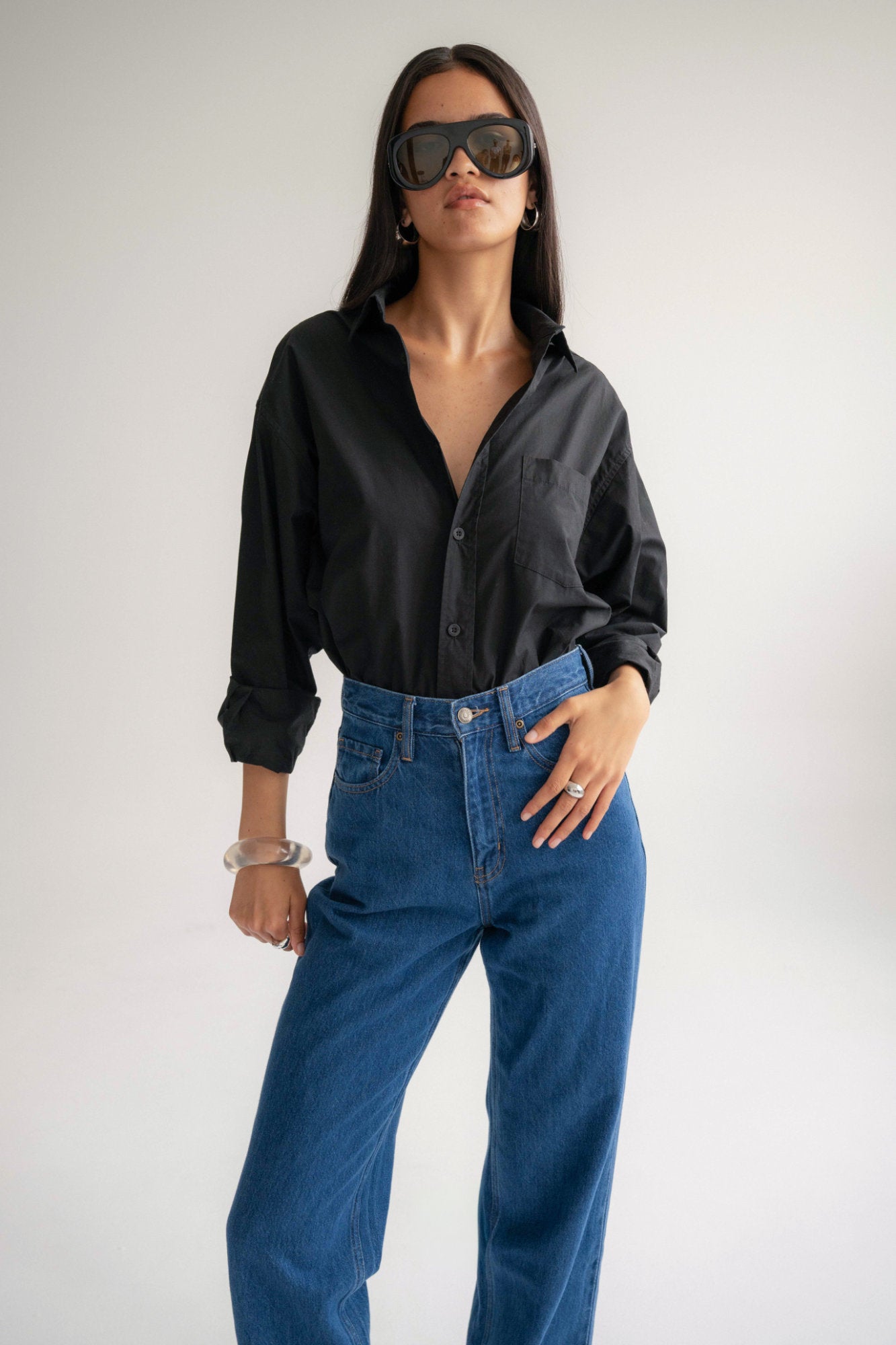 The Jaime Shirt - Black Women