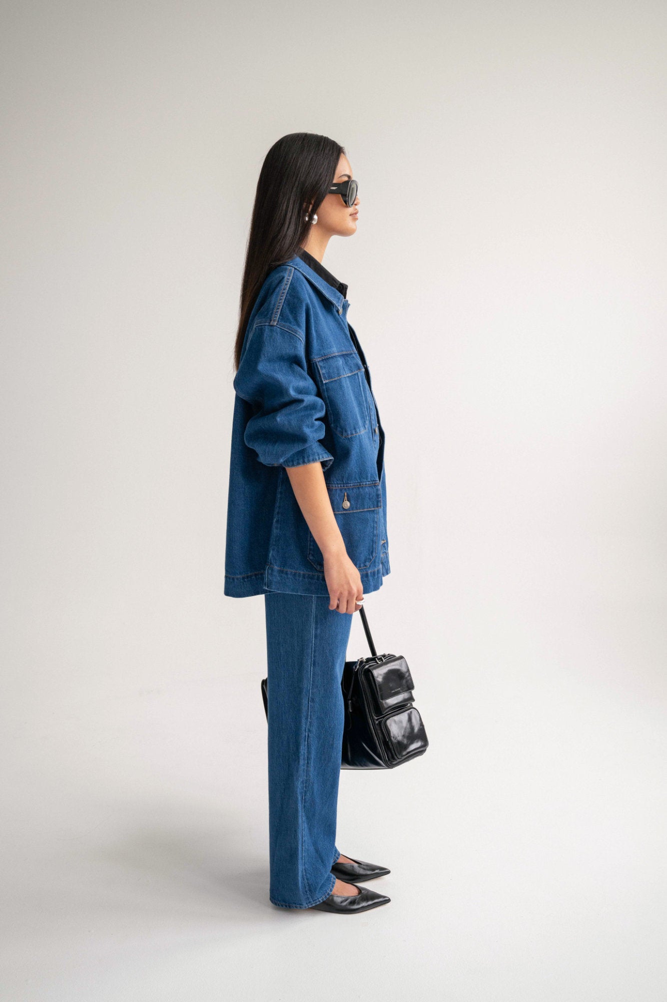 The Meg Jean - Mid-Blue