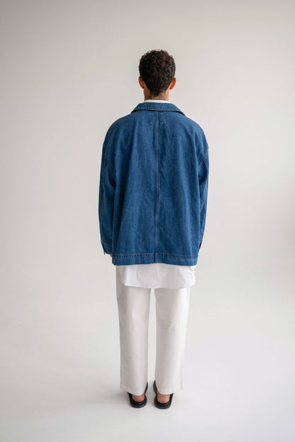 The Brooklyn Jacket - Mid-Blue