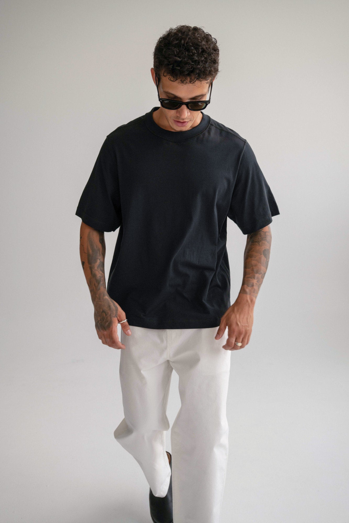 The Atlas Tee - Black Men