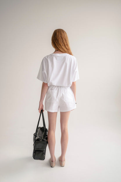 The Lennox Short - White
