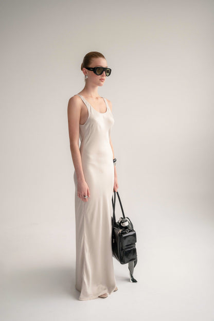 The Ella Dress - Nude