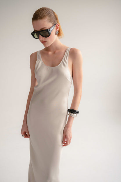 The Ella Dress - Nude