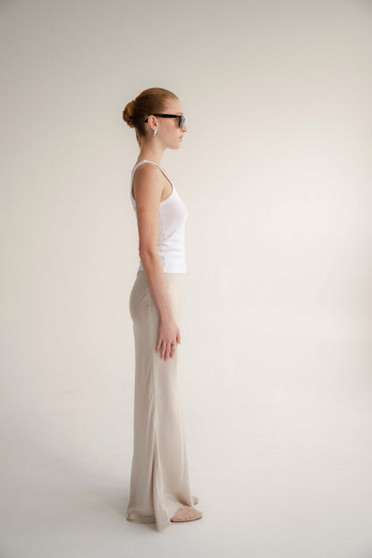 The Noa Skirt - Nude