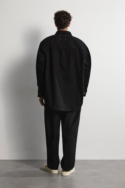 The Ari Overshirt - Black Men