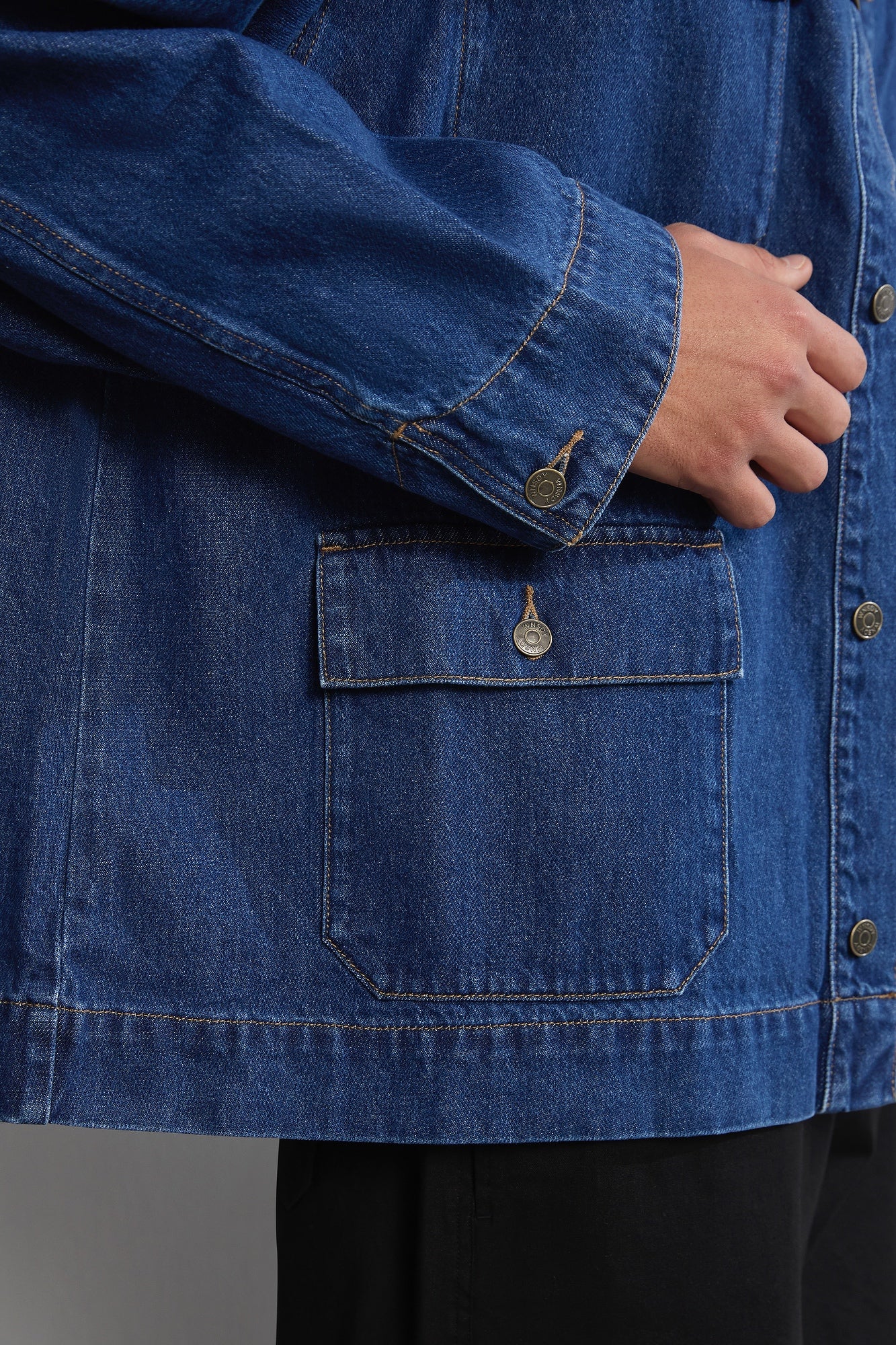 The Brooklyn Jacket - Mid-Blue.- Men