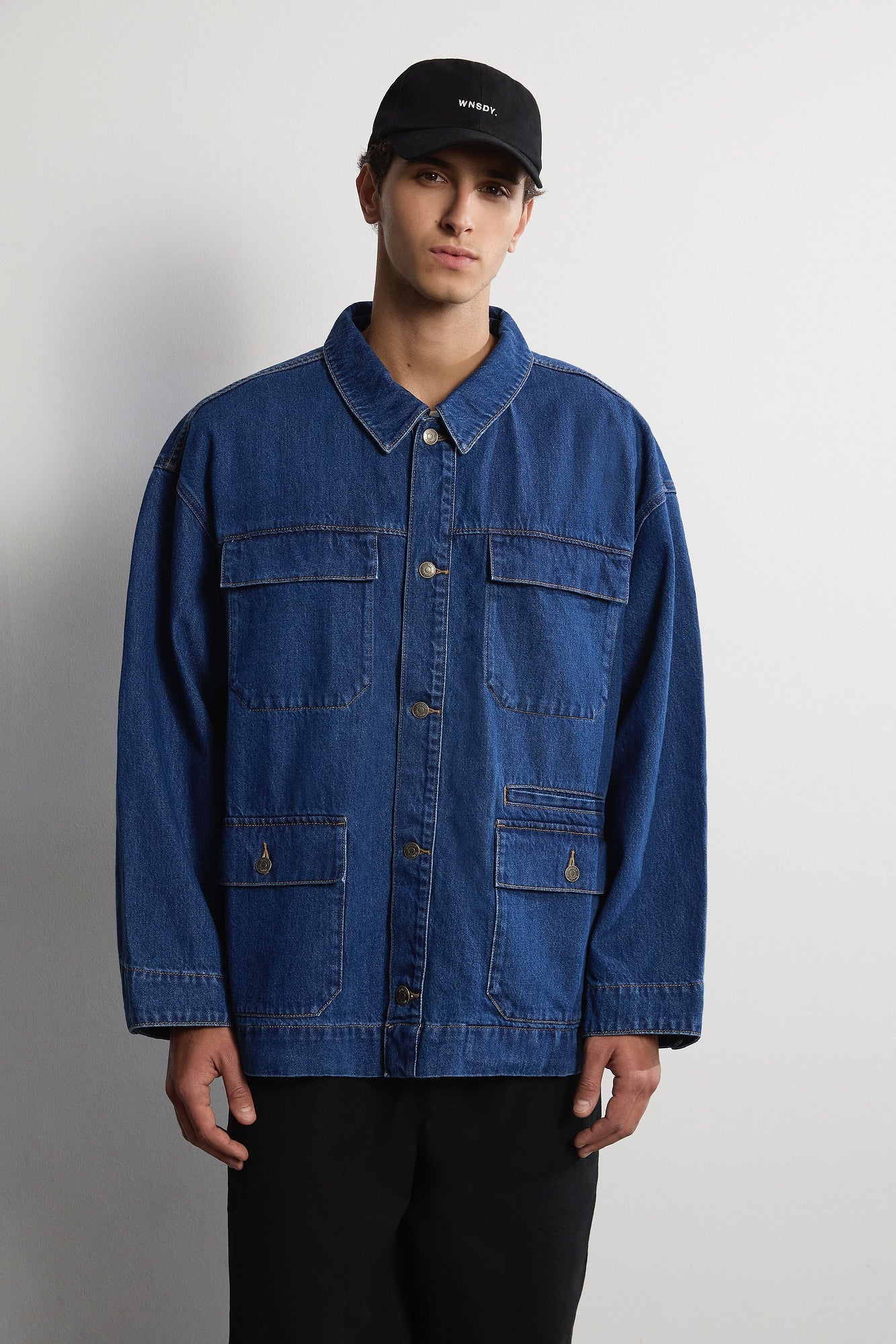 The Brooklyn Jacket - Mid-Blue.- Men