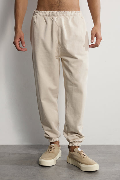 The Ash Trackpant - Cream