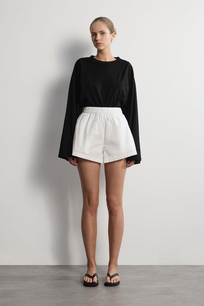 The Lennox Short - White