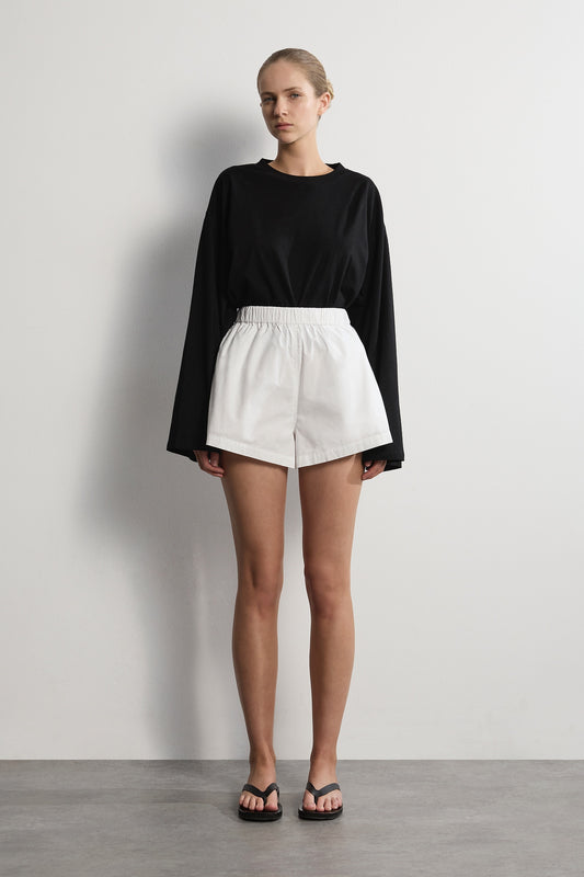 The Lennox Short - White
