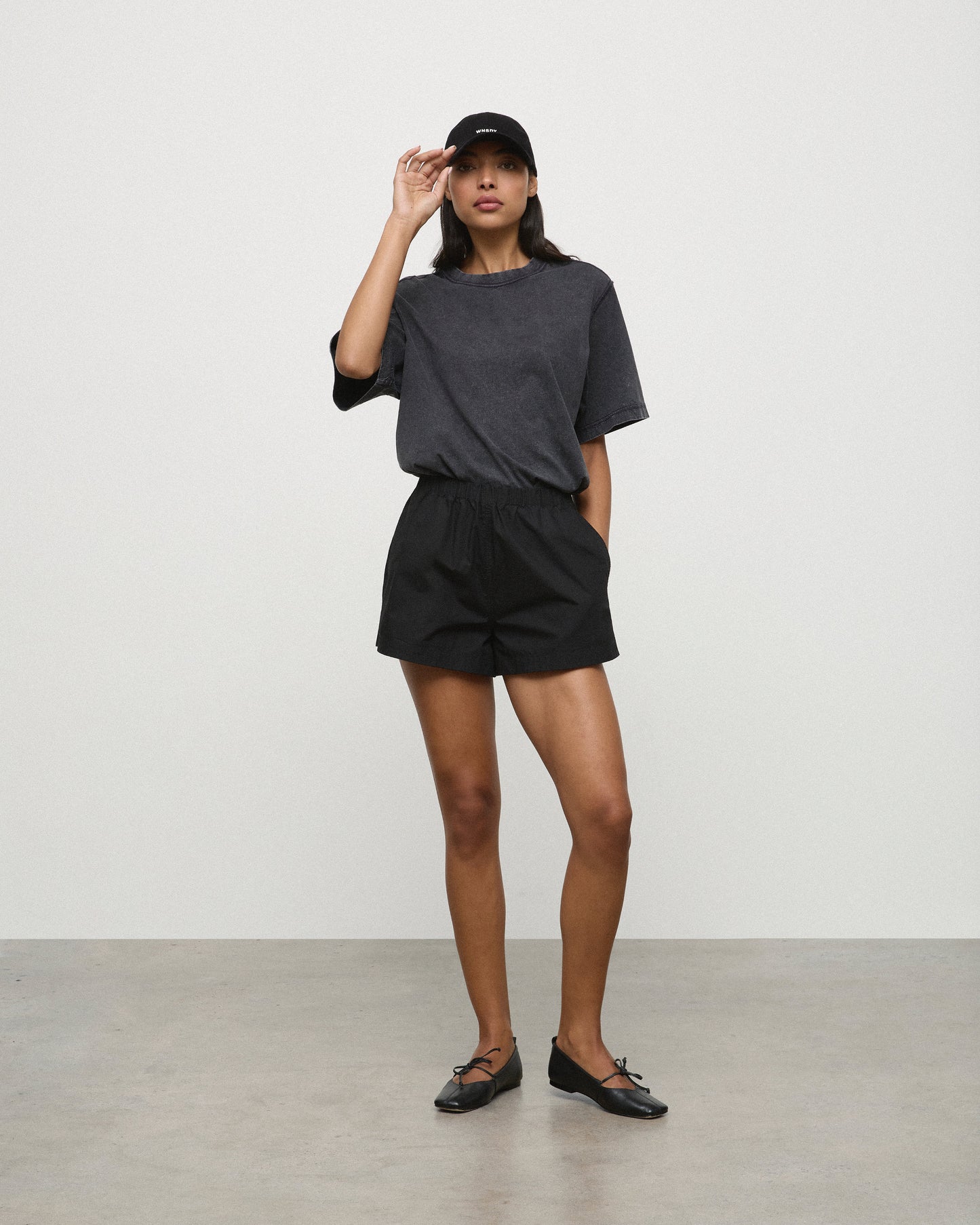 The Atlas Tee - Washed Black Women