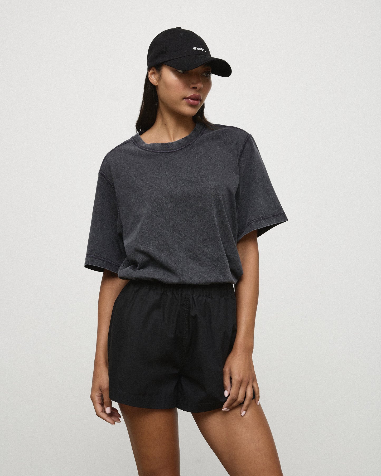 The Atlas Tee - Washed Black Women
