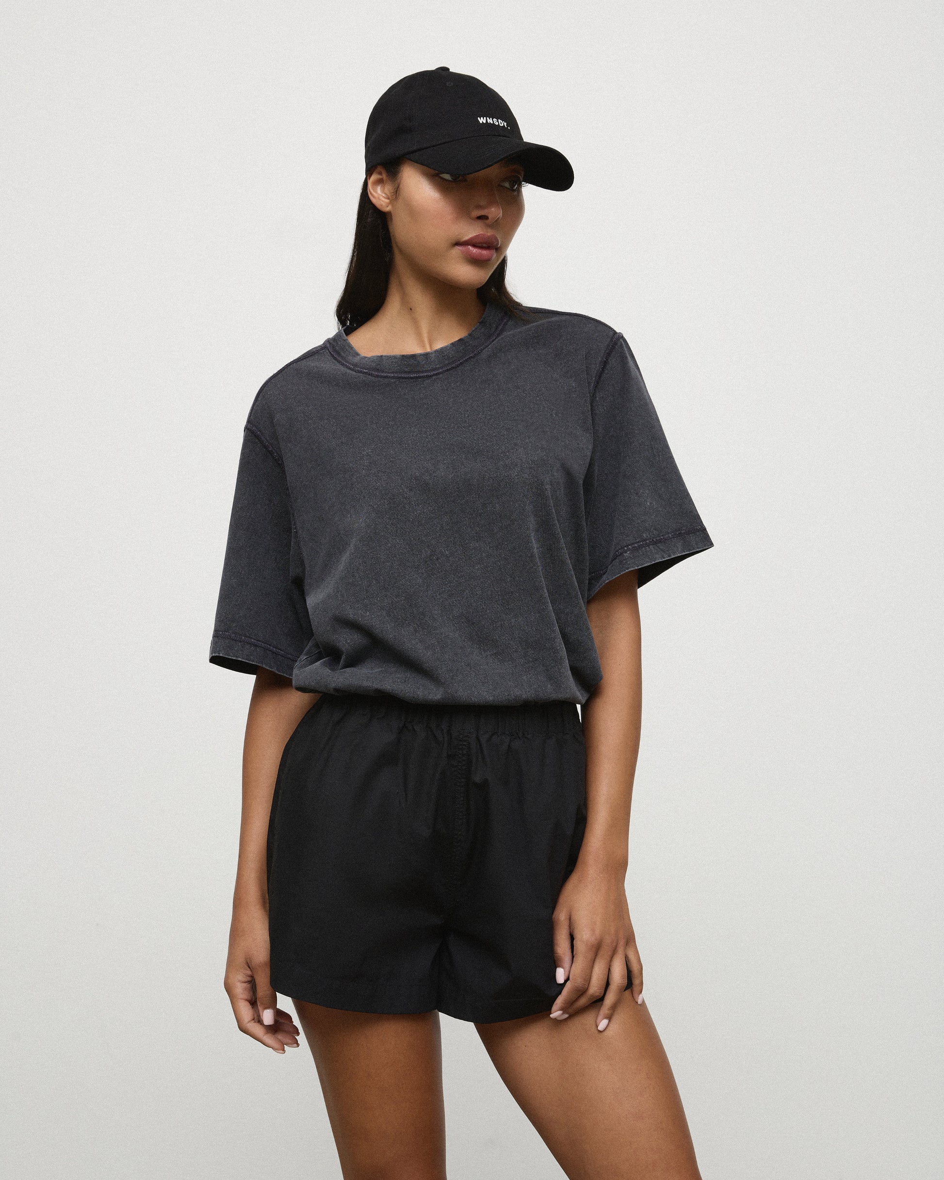 The Atlas Tee - Washed Black Women