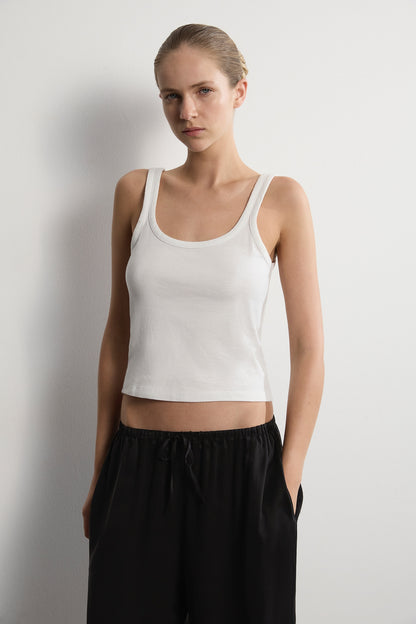 The Kim Tank - White