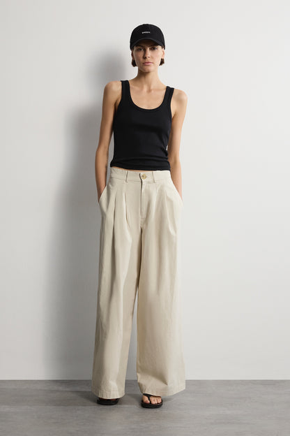 The Emelie Pant - Natural