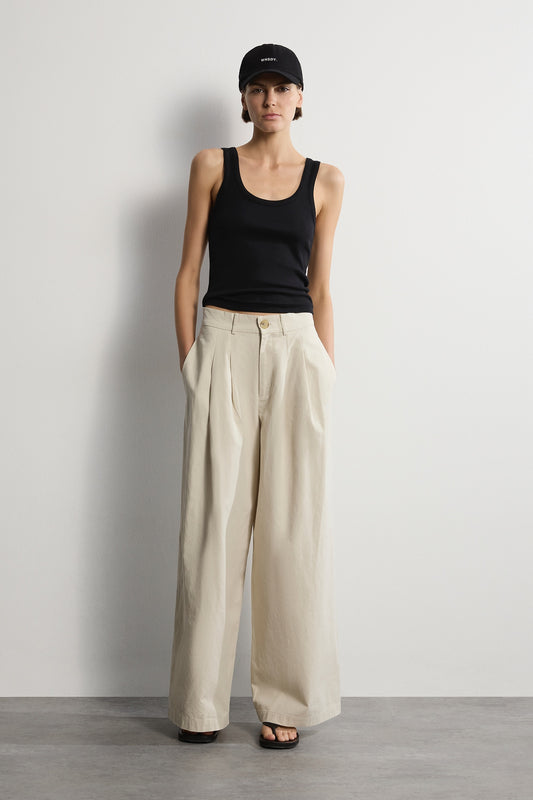 The Emelie Pant - Natural