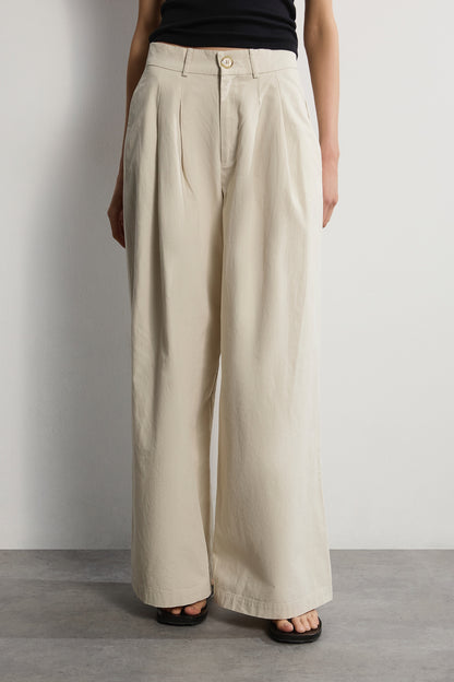 The Emelie Pant - Natural