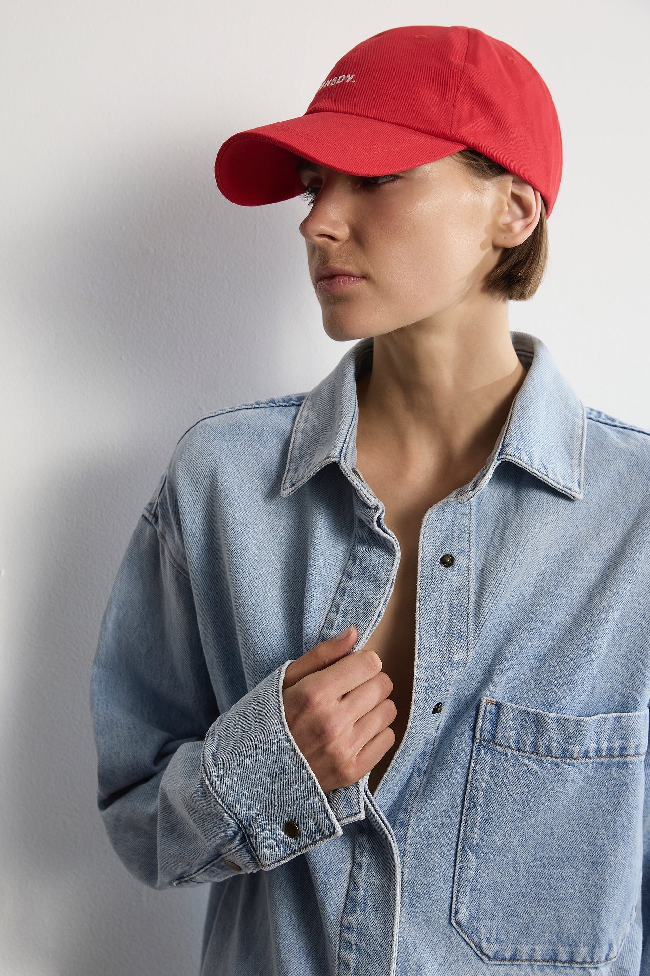 The Ari Overshirt - Light Stone Women