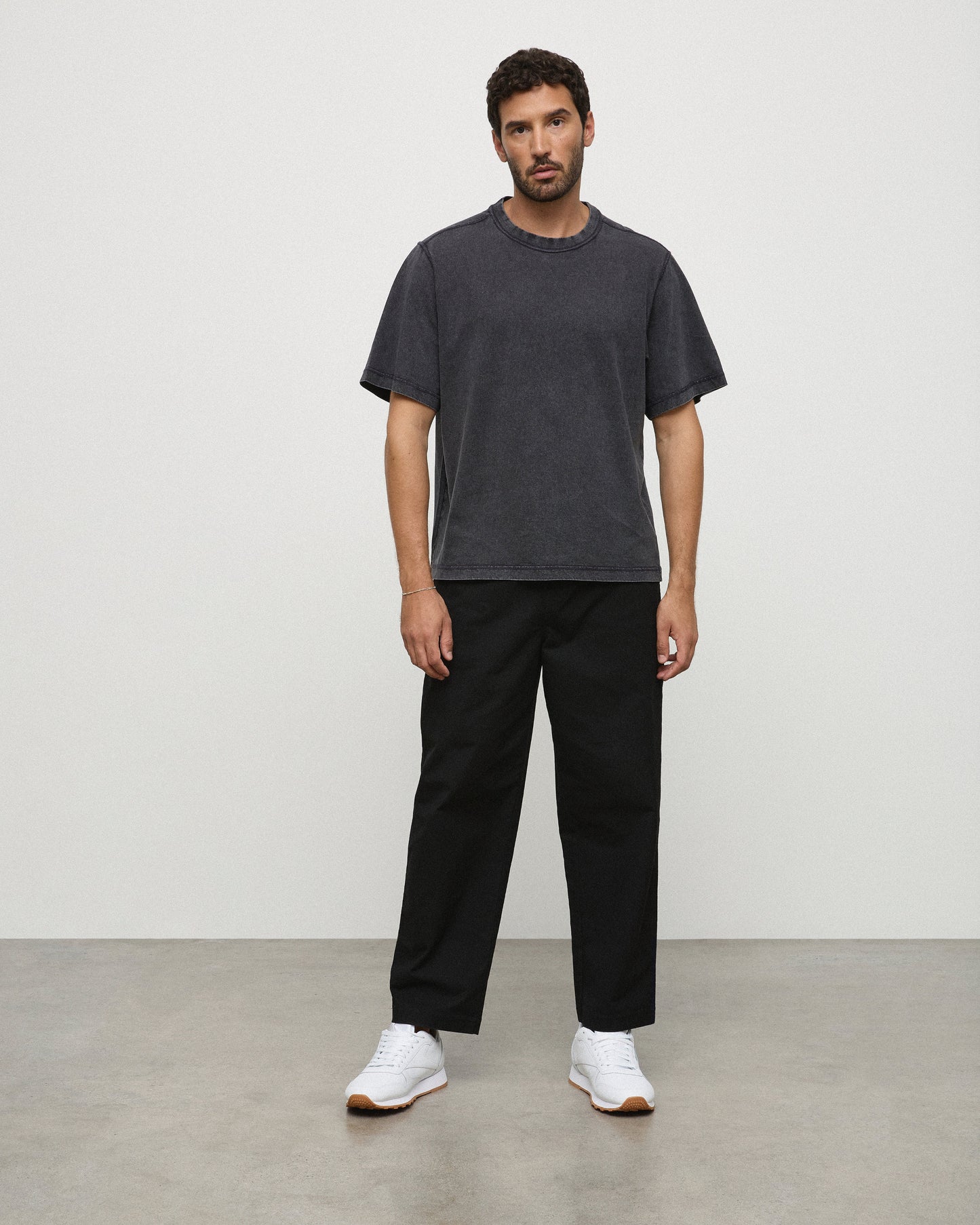 The Atlas Tee - Washed Black Men