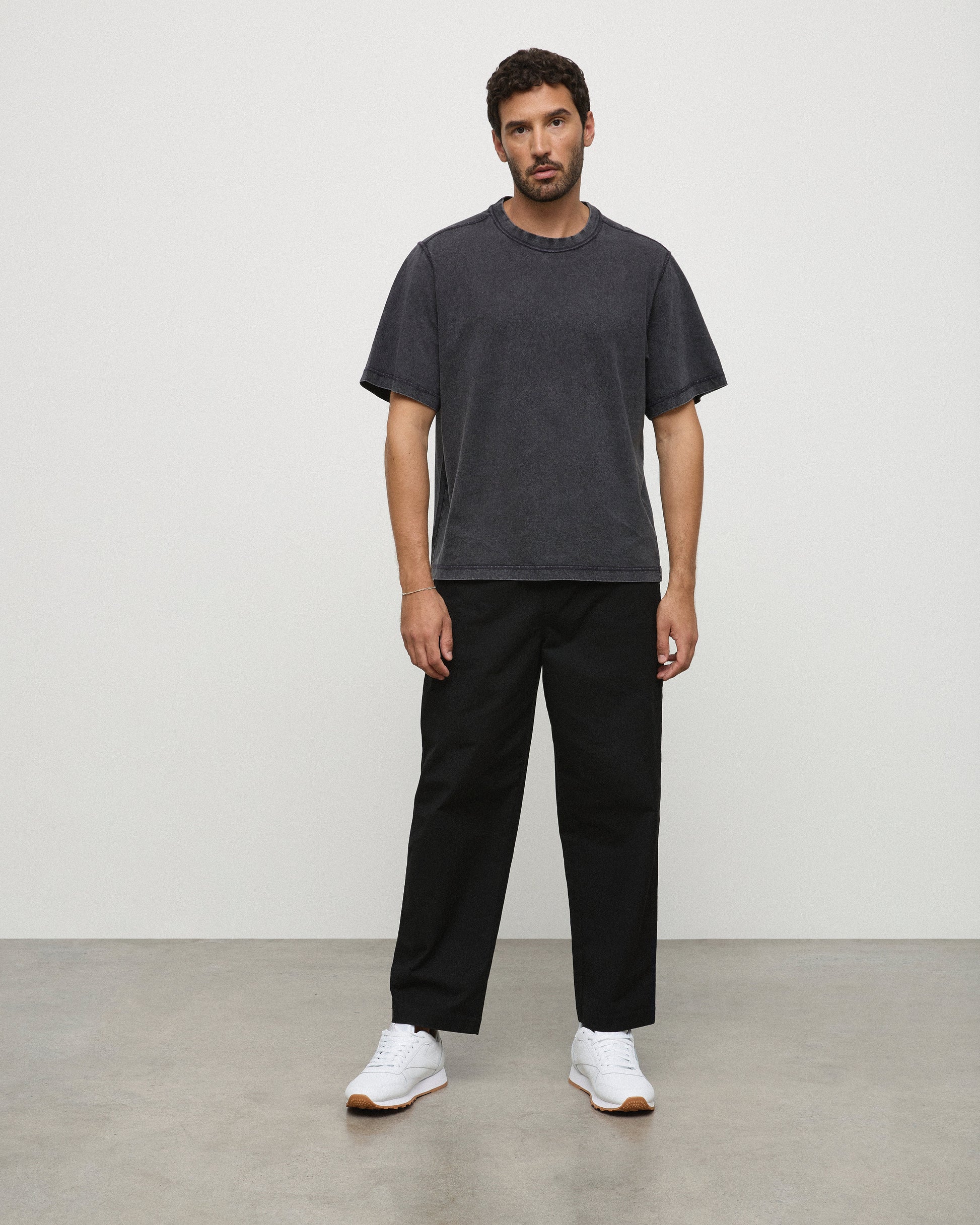 The Atlas Tee - Washed Black Men