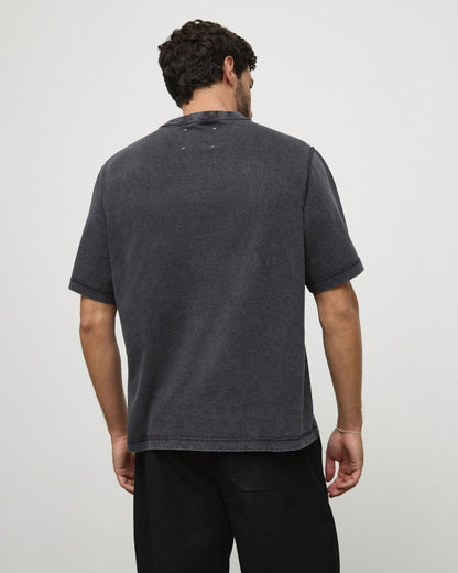 The Atlas Tee - Washed Black Men