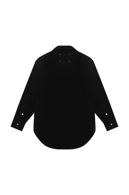 The Ari Overshirt - Black