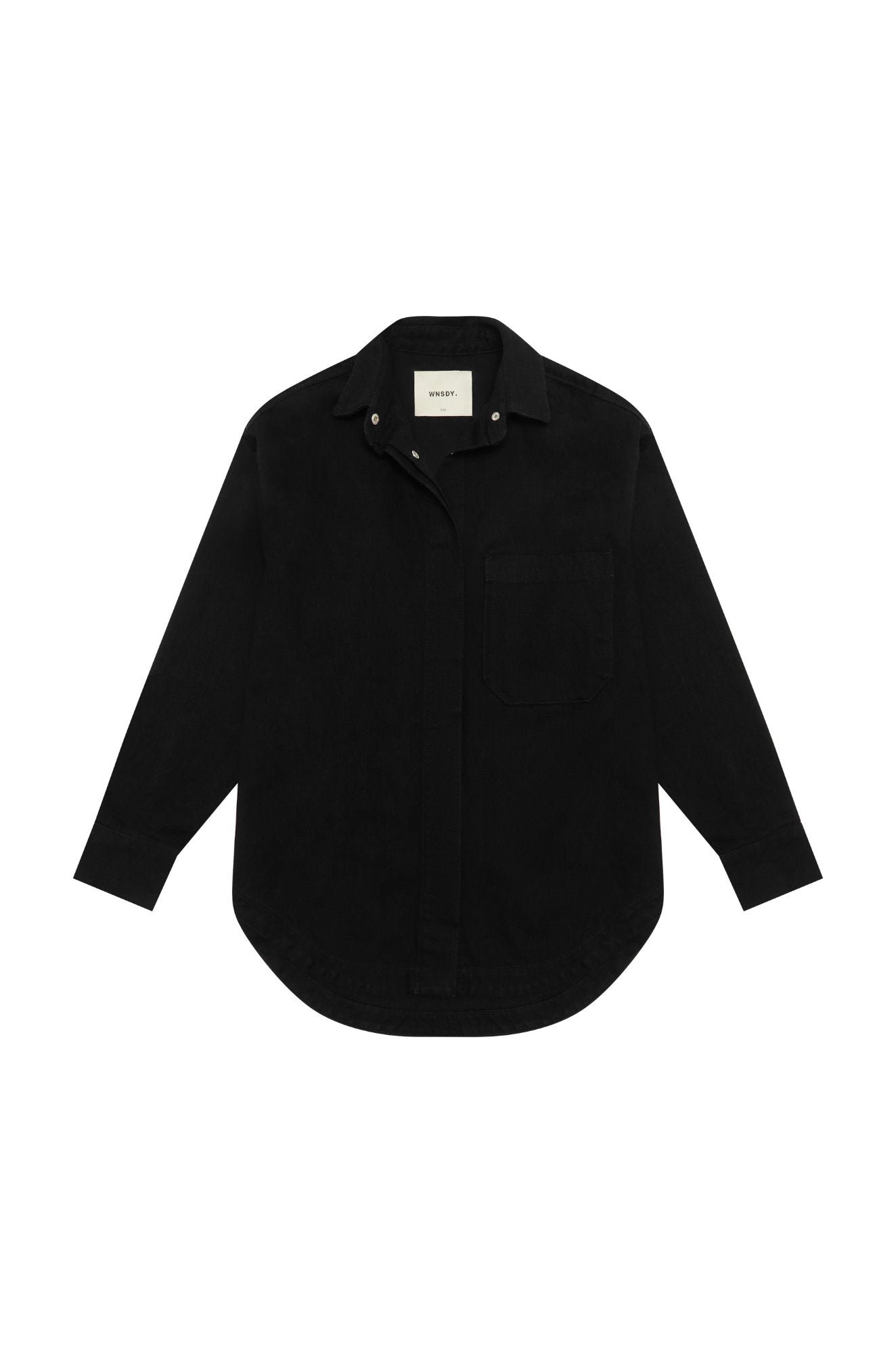 The Ari Overshirt - Black