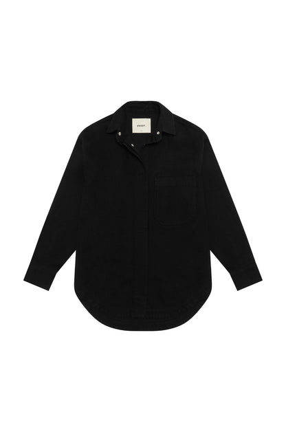 The Ari Overshirt - Black