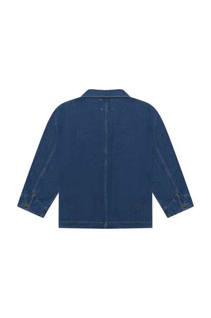 The Brooklyn Jacket - Mid-Blue