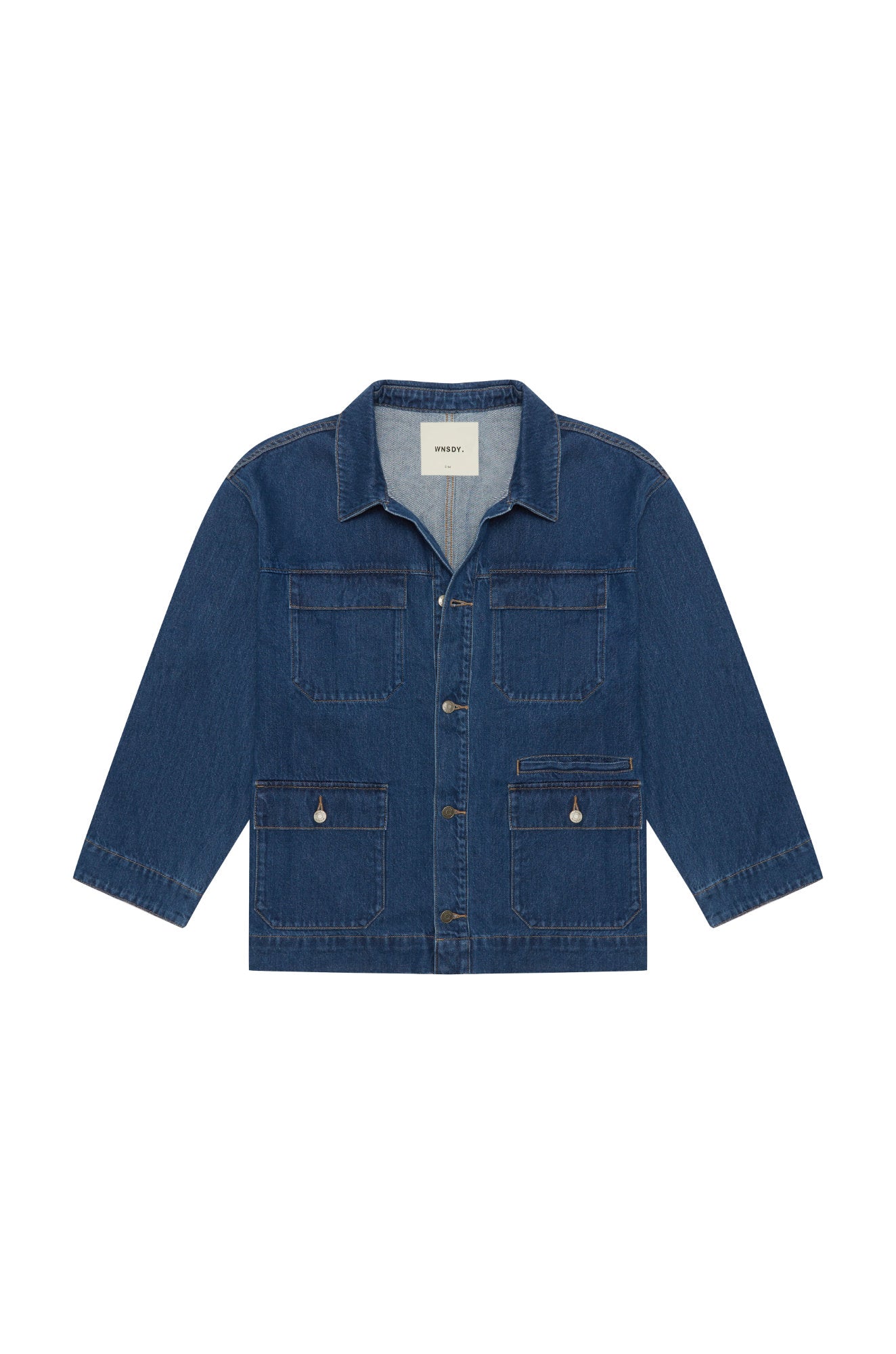 The Brooklyn Jacket - Mid-Blue – WNSDY