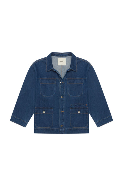The Brooklyn Jacket - Mid-Blue